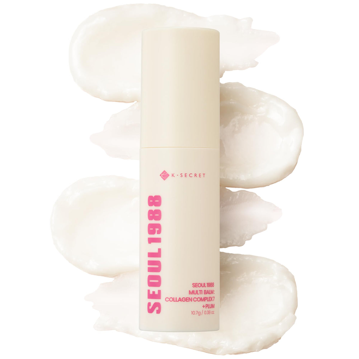 K-SECRET SEOUL 1988 Collagen Multi Balm packaging for portable hydration on the go