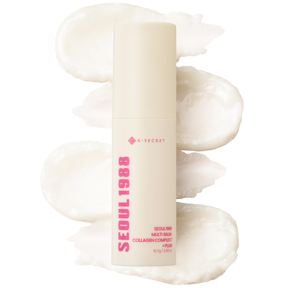 K-SECRET SEOUL 1988 Collagen Multi Balm packaging for portable hydration on the go