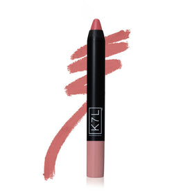 K7L Lipsilk Matte Crayon cream texture enhances smooth, comfortable lips.