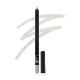 K7L Silver Shimmer Eyeliner Disco swatch on arm with rich pigment.