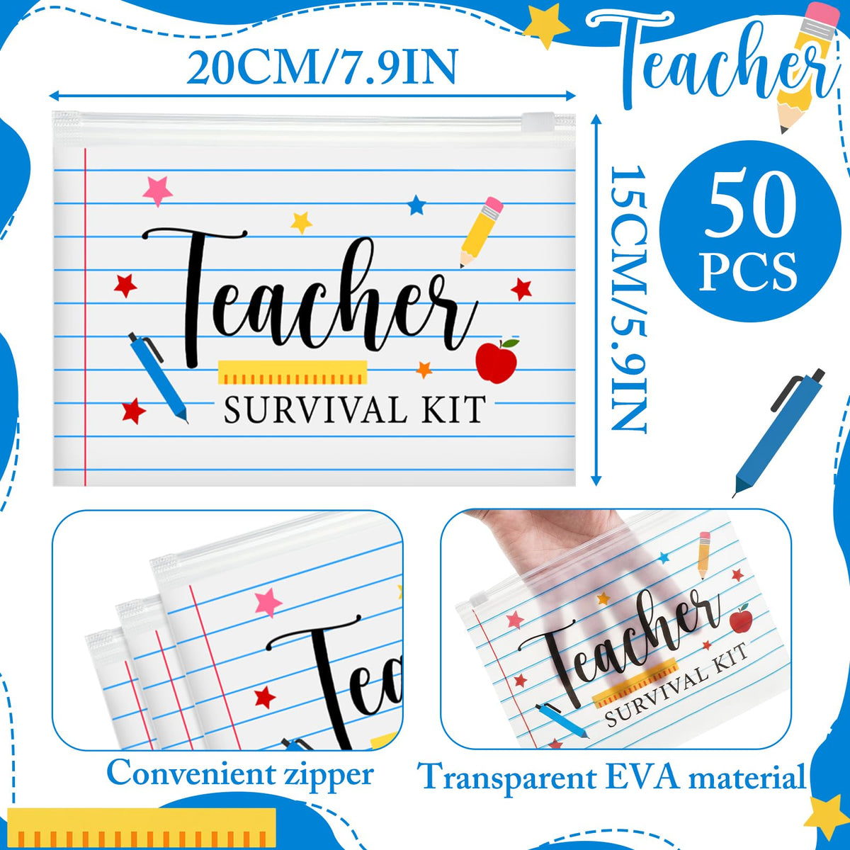 Kacctyen bulk gift bags for teachers perfect party favors.