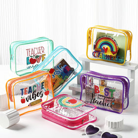 Kacctyen clear bags keep essentials visible for easy inventory during busy days.