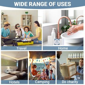 Kacctyen fragrance mini soap enhances bathroom ambiance in accommodations.