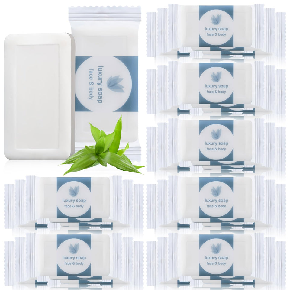 Kacctyen mini bar soap 800pcs bulk pack for guest rooms and travel.