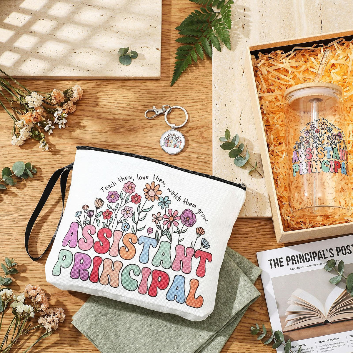 Kacctyen gift set on desk demonstrates office-ready organization.