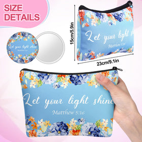 Kacctyen travel toiletry pouch keeps small essentials organized.