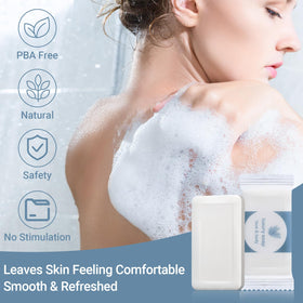 Kacctyen vegetable oil base soap provides gentle cleansing.