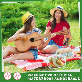 Kacctyen versatile see-through bag ideal for cosmetics.
