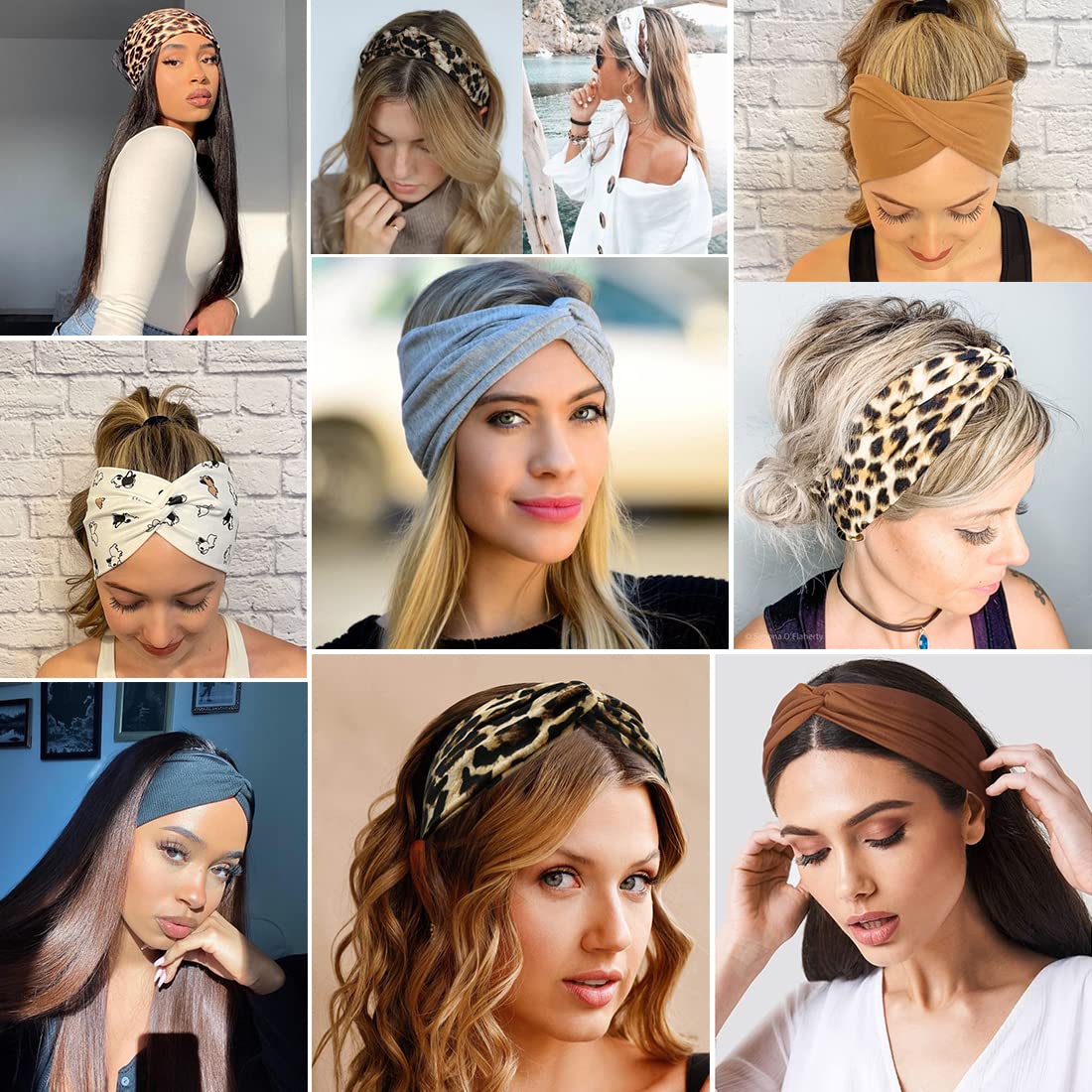 Kachanaa daily-use headbands ideal for yoga and running.