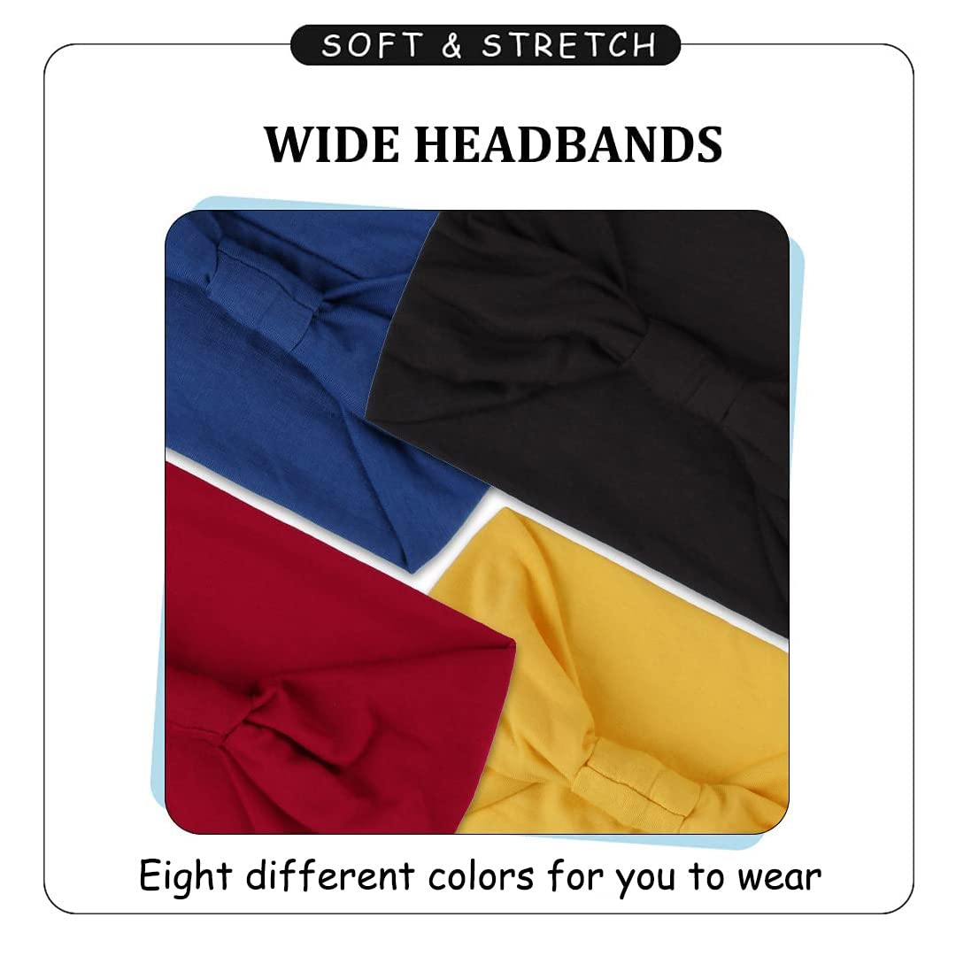 Kachanaa headbands during yoga demonstrating comfortable stretch and hair control.