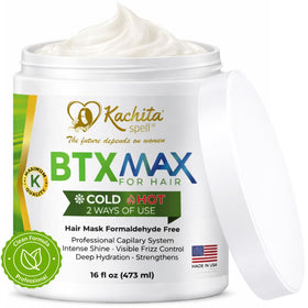 Kachita Spell BTXMAX salon-inspired home care for smoother hair.