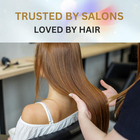 Kachita Spell MirrorPRO Hair Mask gloss shot reveals shiny, polished hair.