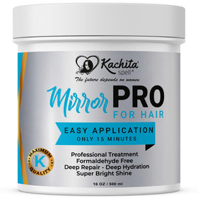 Kachita Spell MirrorPRO Hair Mask USA-made label.