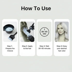 Balayage-ready setup in a salon demonstrates usage for highlights.