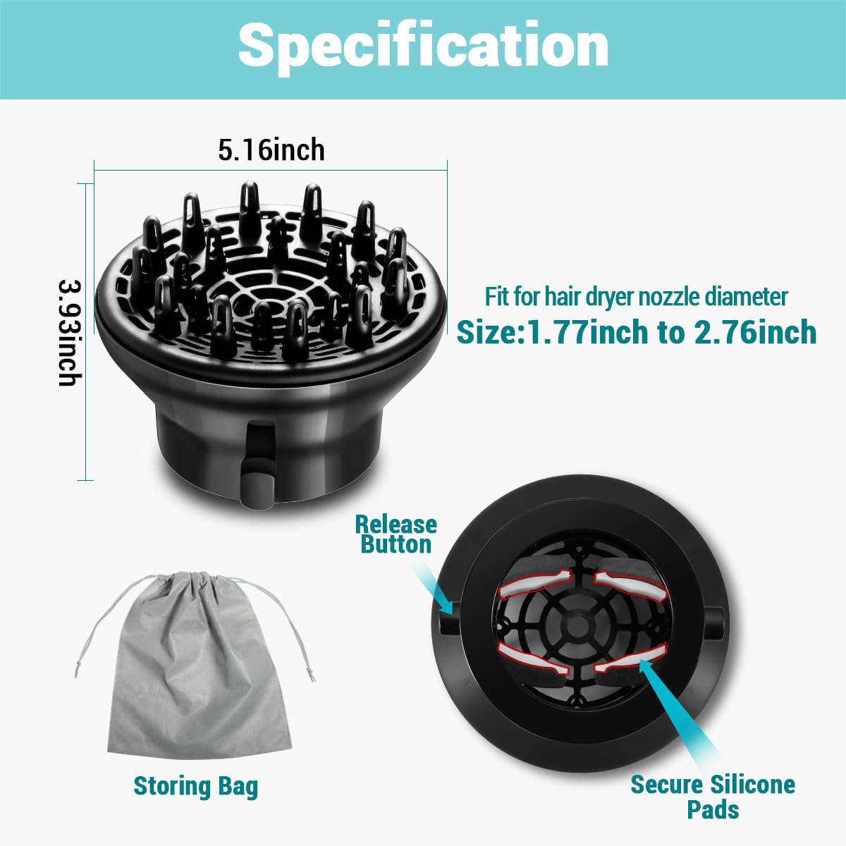Gift-ready KAHEM diffuser with a one-year warranty