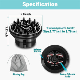 Gift-ready KAHEM diffuser with a one-year warranty