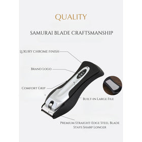 Kai ergonomic grip design enables comfortable one-handed use.