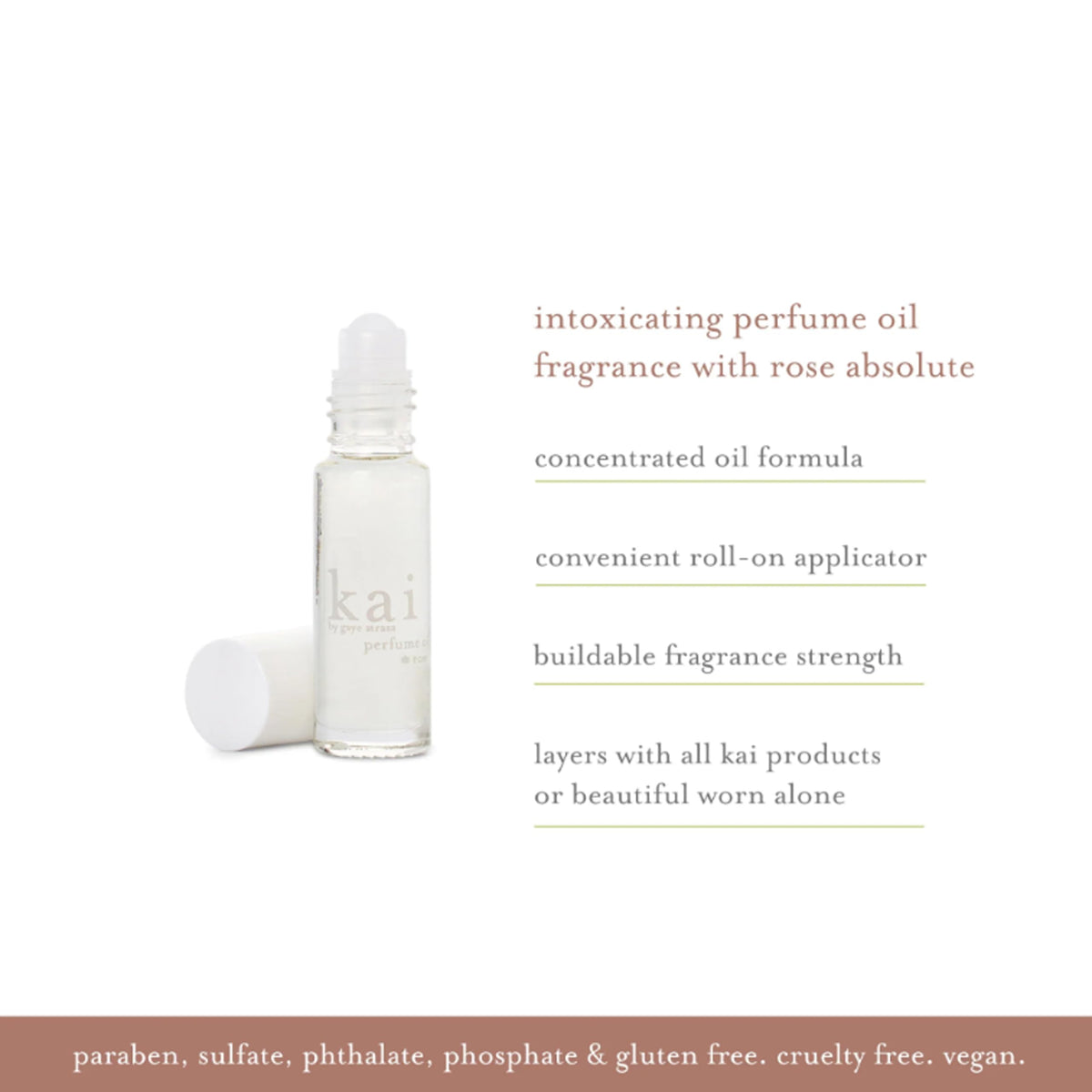 Kai perfume oil recyclable packaging supports mindful sustainability