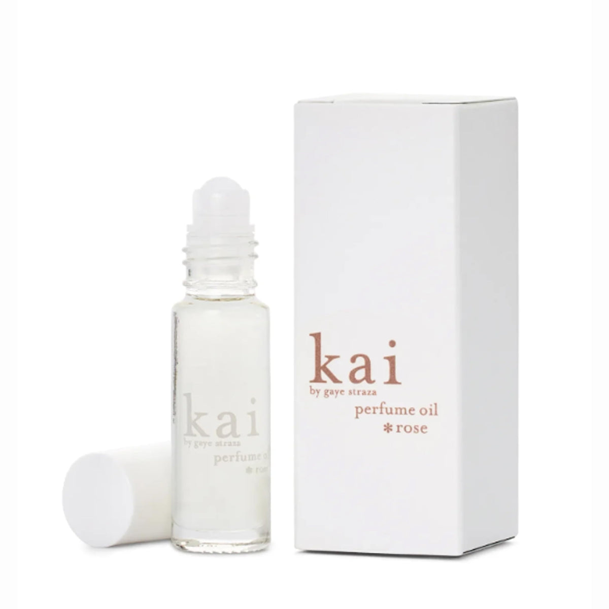 Kai perfume oil rose absolute bottle highlights long lasting fragrance on skin