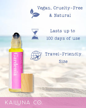 Kailuna Co alcohol-free perfume showcases clean, gentle daily fragrance.