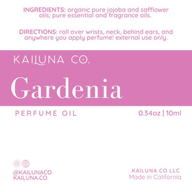 Kailuna Co California-made small-batch perfume highlights artisanal craft.