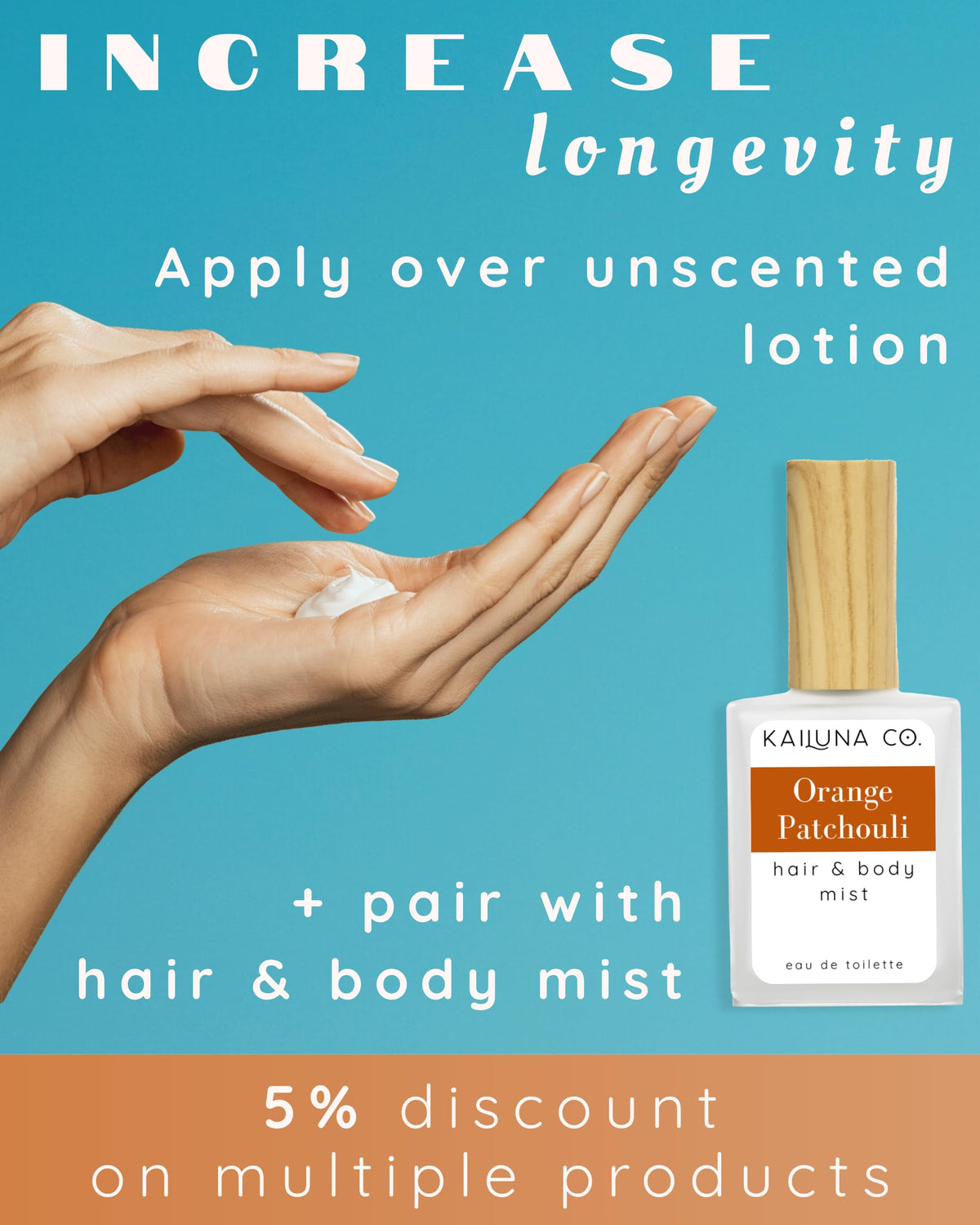Kailuna Co. Orange Patchouli roller-application demonstrates smooth, precise scent delivery.