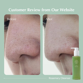 KAINE Triple Hyaluronic Acid formula nourishes dehydrated skin during cleansing.