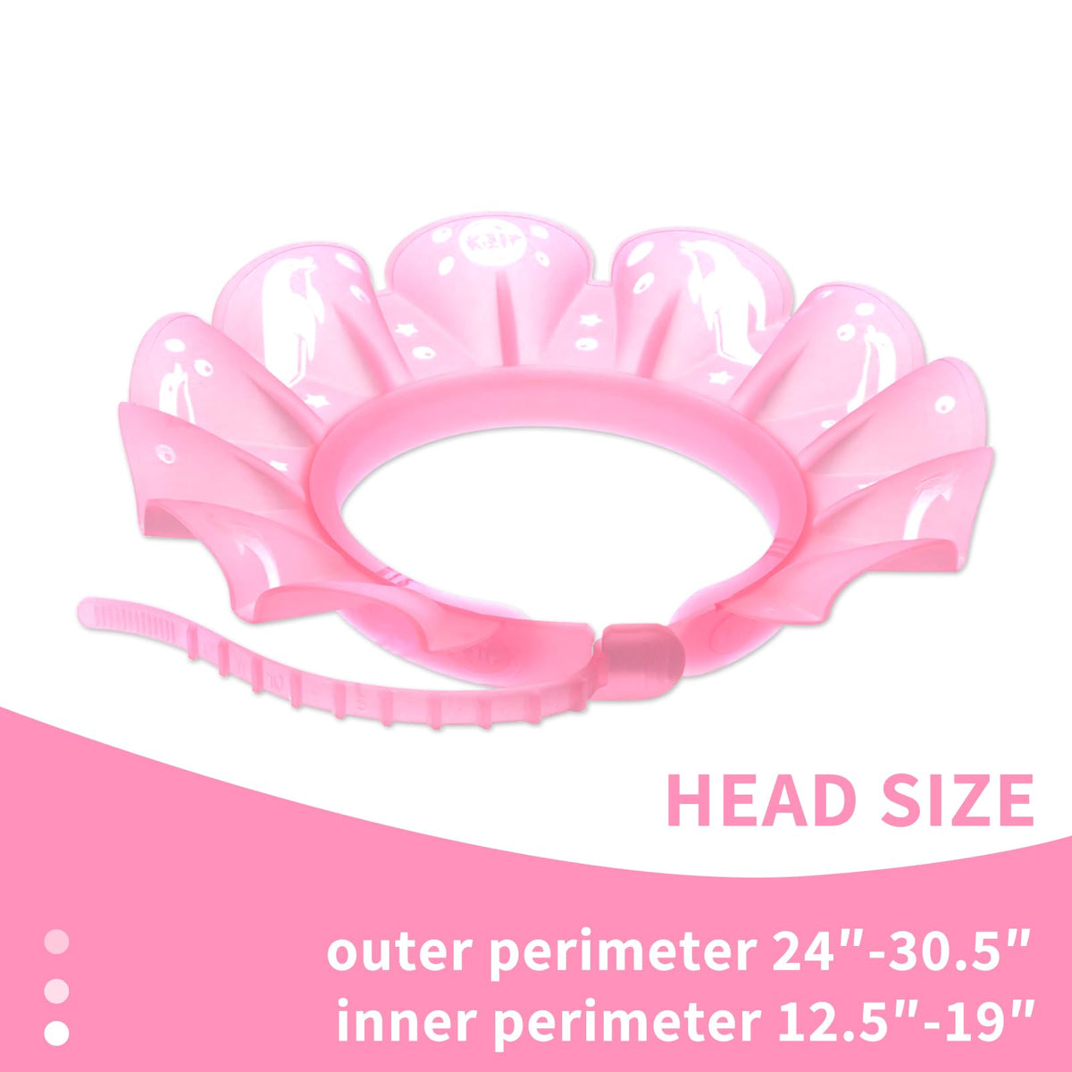 Kair Baby Bath Visor candy colors engages child during bath time