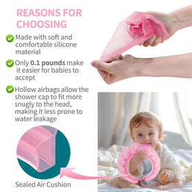 Kair Baby Bath Visor hollow air cushion seals water flow