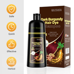 KAISASA Hair Dye Shampoo suits all hair types and textures.