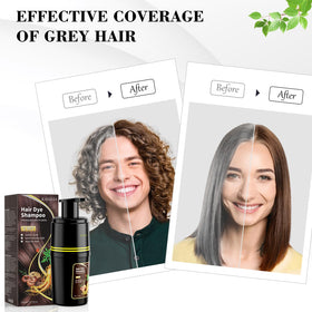 KAISASA foam lather shows gentle cleansing and even color deposit.