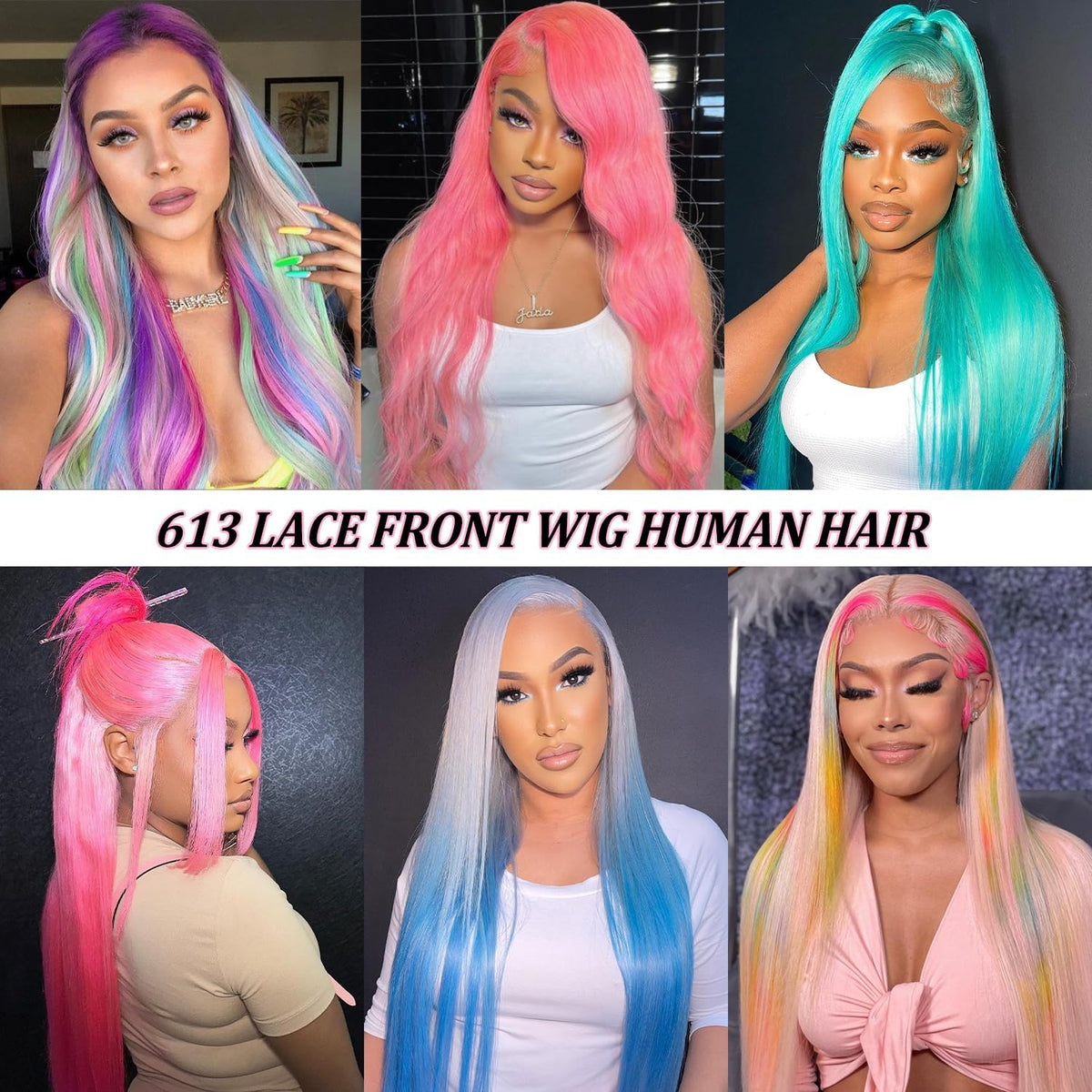 Kaithlypo 200-density straight blonde wig provides fuller look with everyday wear.