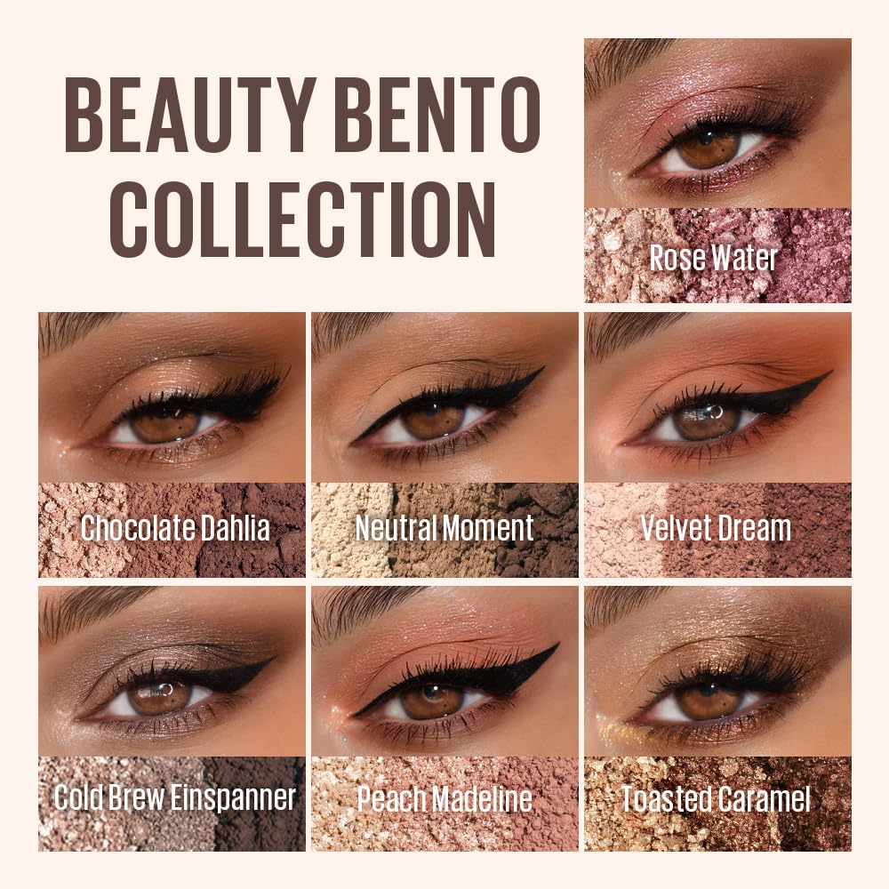 Kaja Beauty Bento Glowing Guava finger-blend friendly formula for quick application.