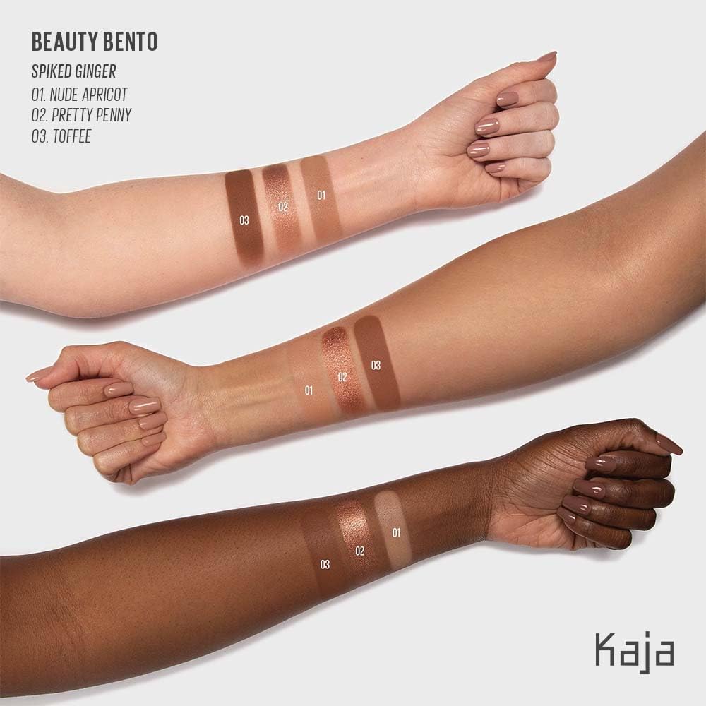 Playful KAJA packaging meets practical travel-friendly design.
