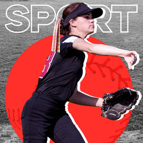 Kajaia softball hair ties packaging reveals a convenient 12-piece set