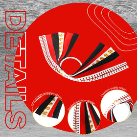 Kajaia softball hair ties patterns add playful, sporty appeal for teens