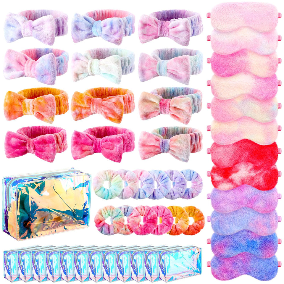 Kajaia colorful spa headband for comfortable pampering sessions