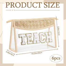 Kajaia Teach bag featuring boho straw texture for stylish organization