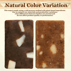 Raw shea butter-enriched Kalani Glow soap deeply nourishes skin
