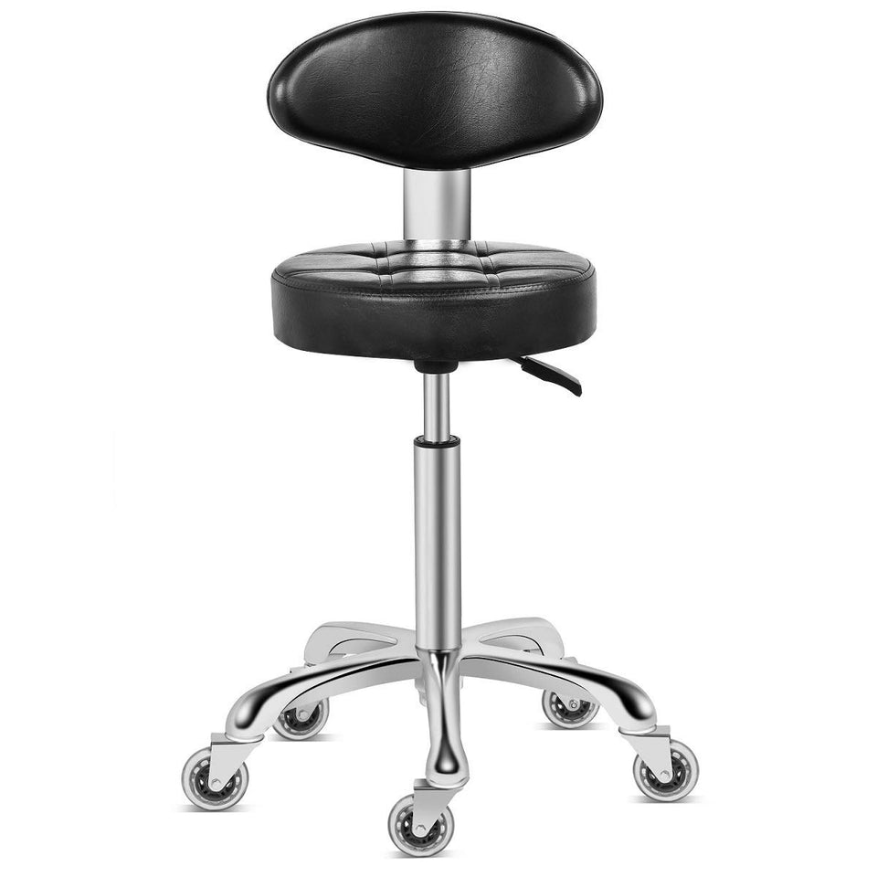 Kaleurrier swivel stool seat cushion close-up highlighting comfort and durability.