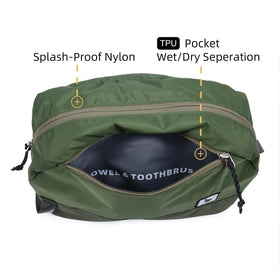 Kalgoteal 8L bag with wide handle for easy transport.