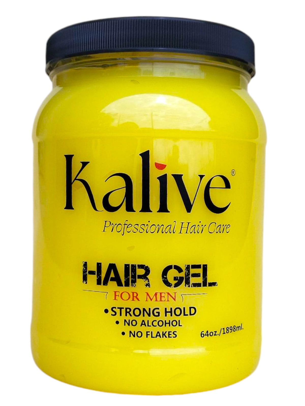 KALIVE 2 STYLE gel bottle, 64 oz, designed for extended hold all day