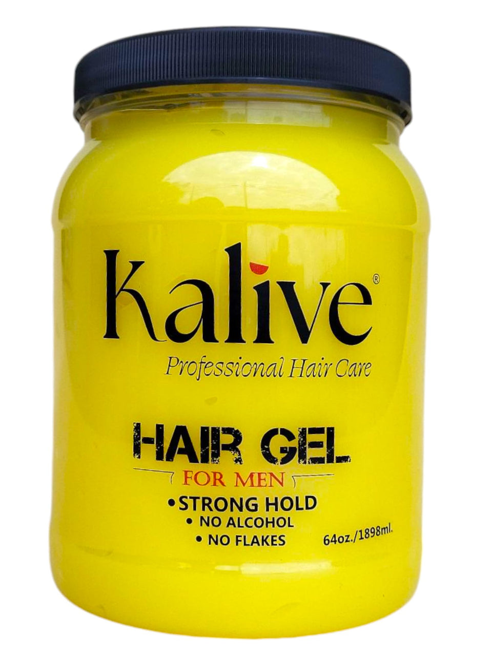 KALIVE 2 STYLE gel bottle, 64 oz, designed for extended hold all day