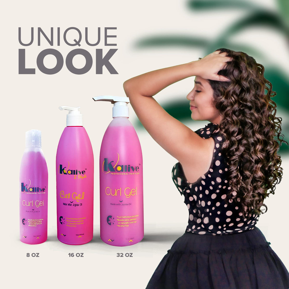 KALIVE Curl Gel gift-pack is a thoughtful present for curl lovers