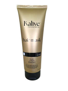 KALIVE 2 STYLE hair mask front jar for deep hydration and repair.