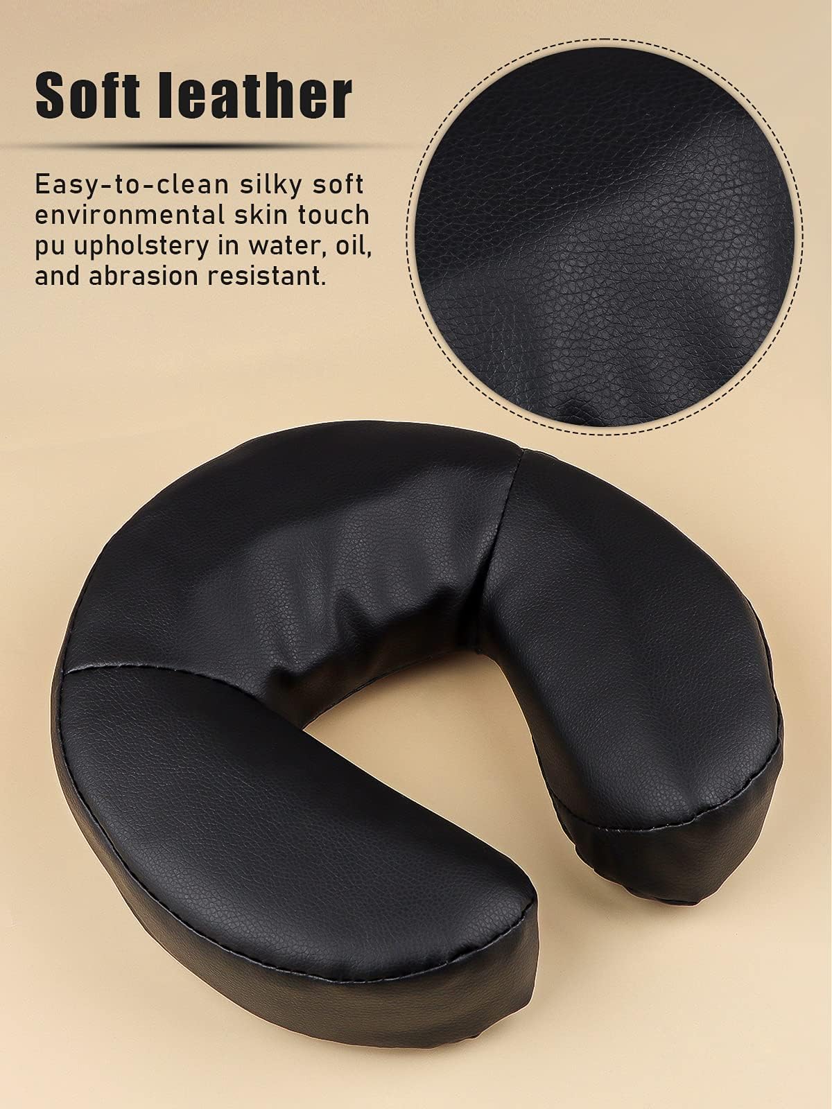 Kalolary soft leather cover is durable and easy to clean after use