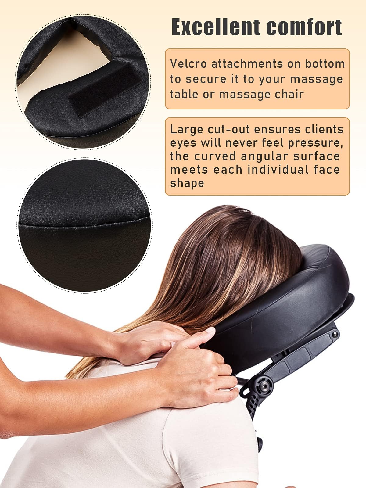 Kalolary velcro attachments secure cushion to table or chair