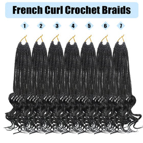 Kaluli Curly Crochet Hair suited for everyday wear and cosplay