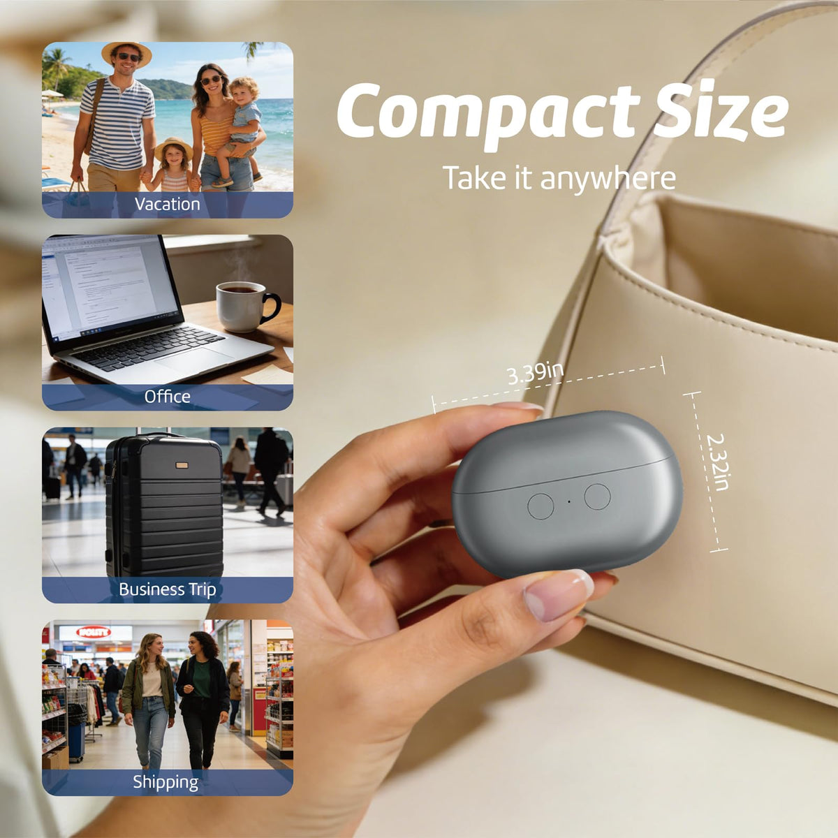 KANBHE magnetic cover protects blades during use and prevents accidental activation.