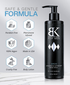 Kandi Bedroom Lotion Shea Butter richness nourishes dry skin all day